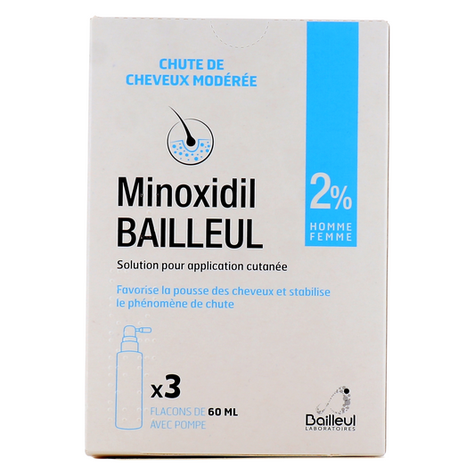 Minoxidil Bailleul 2% - FEMME & HOMME